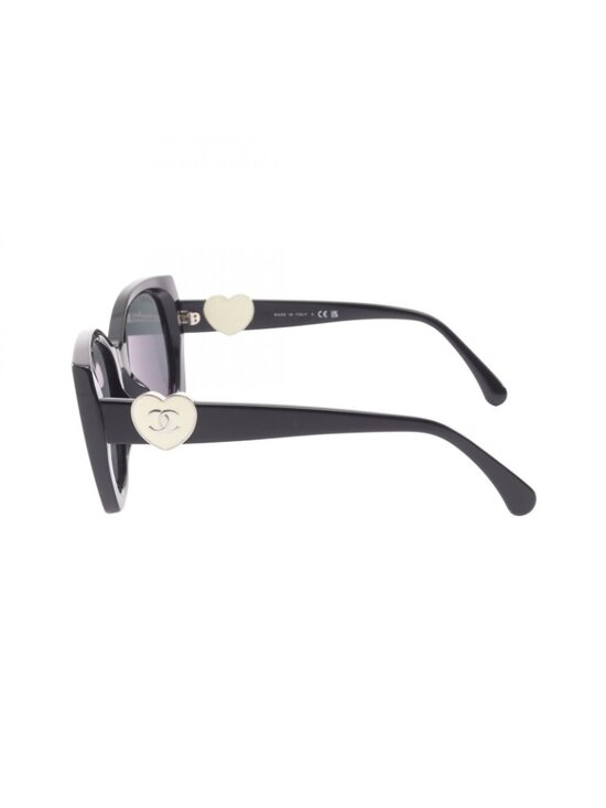 Chanel Sunglasses CC Logo Black Eyewear main image 7